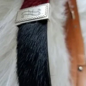 Brighton | Accessories | Brighton Animal Fur Silver Leather 